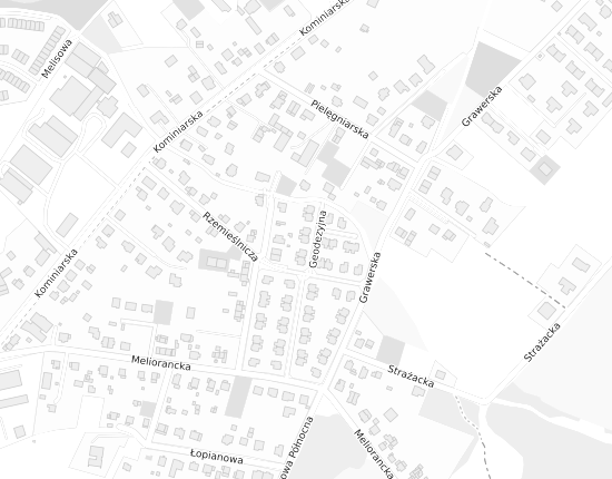 Mapa z adresem organizacji