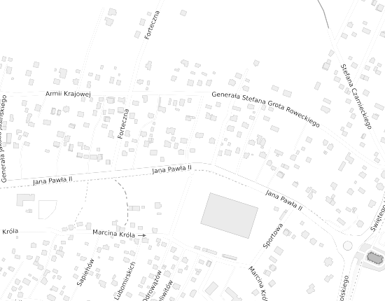 Mapa z adresem organizacji