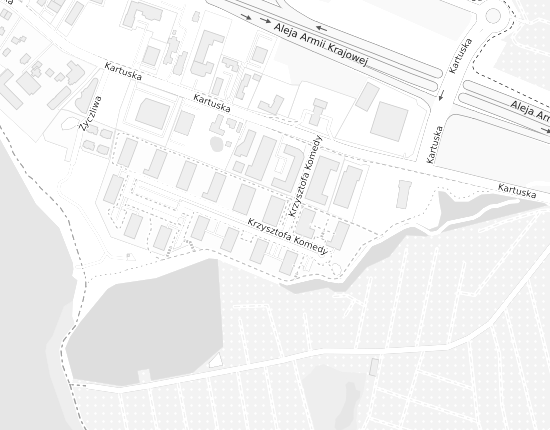 Mapa z adresem organizacji
