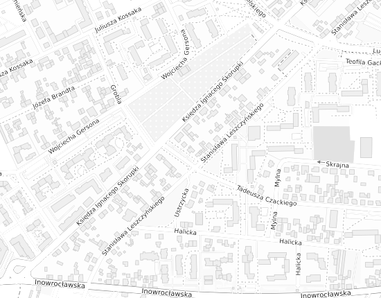 Mapa z adresem organizacji