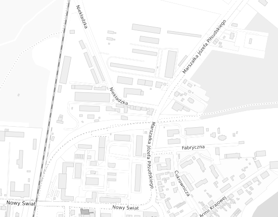 Mapa z adresem organizacji