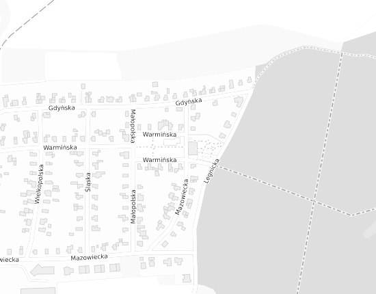 Mapa z adresem organizacji