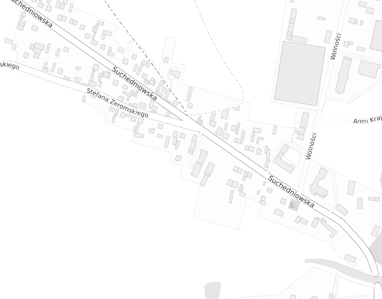 Mapa z adresem organizacji