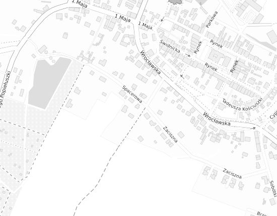 Mapa z adresem organizacji