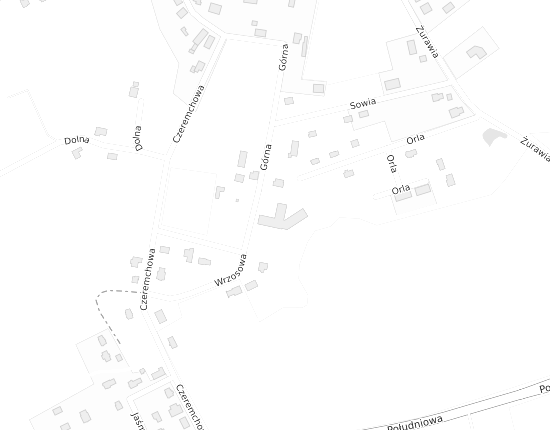 Mapa z adresem organizacji