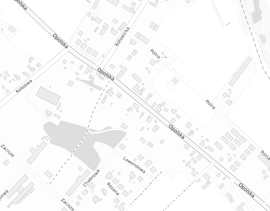 Mapa z adresem organizacji