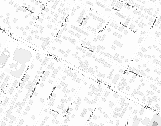 Mapa z adresem organizacji