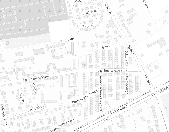 Mapa z adresem organizacji