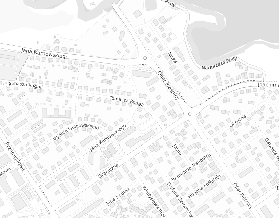 Mapa z adresem organizacji