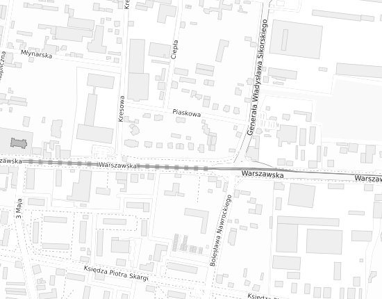 Mapa z adresem organizacji