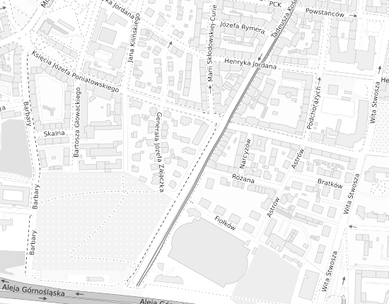 Mapa z adresem organizacji