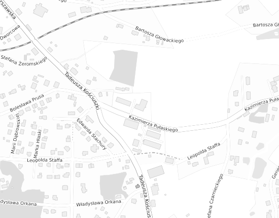 Mapa z adresem organizacji