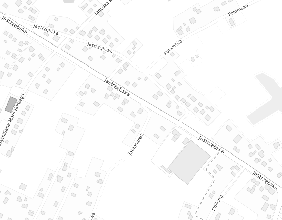 Mapa z adresem organizacji