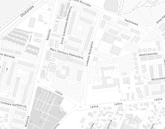 Mapa z adresem organizacji
