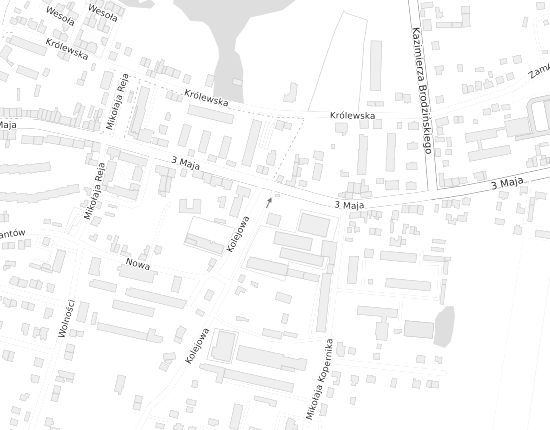 Mapa z adresem organizacji