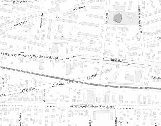 Mapa z adresem organizacji