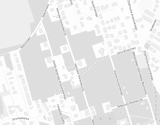 Mapa z adresem organizacji