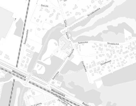 Mapa z adresem organizacji