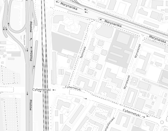 Mapa z adresem organizacji
