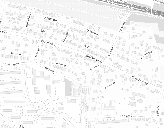 Mapa z adresem organizacji