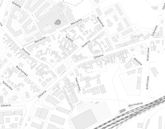 Mapa z adresem organizacji