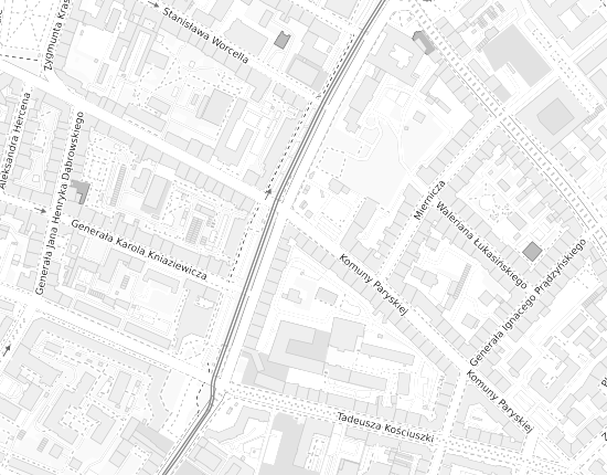 Mapa z adresem organizacji