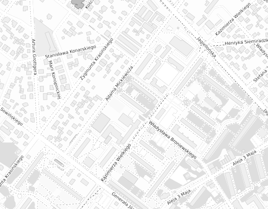 Mapa z adresem organizacji