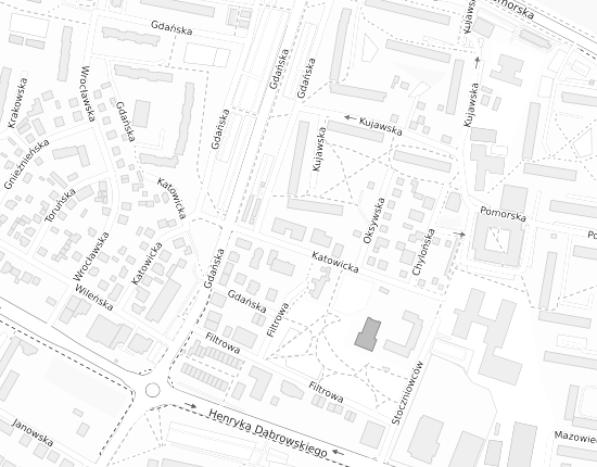 Mapa z adresem organizacji