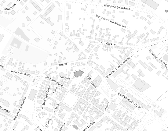 Mapa z adresem organizacji