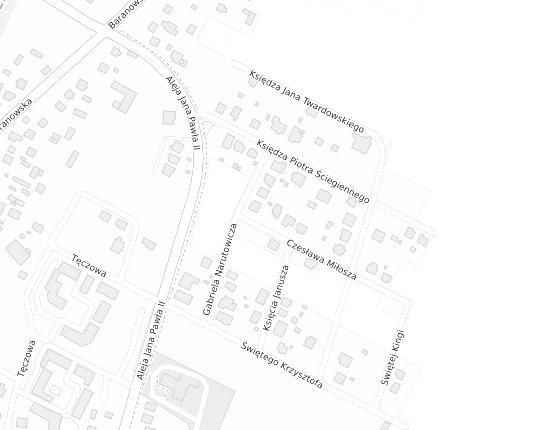 Mapa z adresem organizacji