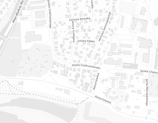 Mapa z adresem organizacji