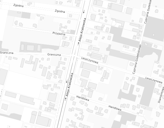 Mapa z adresem organizacji