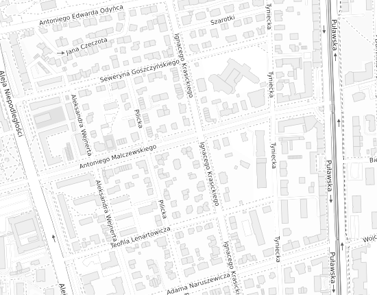 Mapa z adresem organizacji