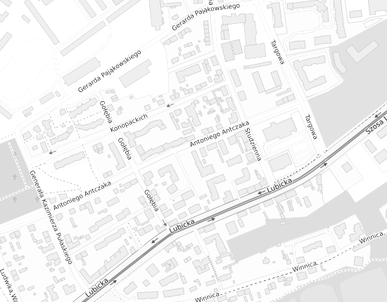 Mapa z adresem organizacji