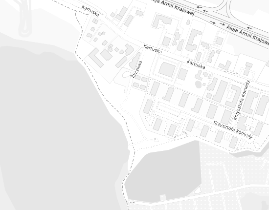 Mapa z adresem organizacji