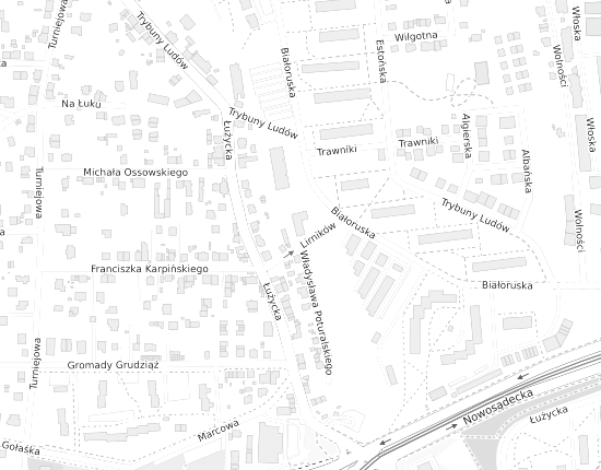 Mapa z adresem organizacji