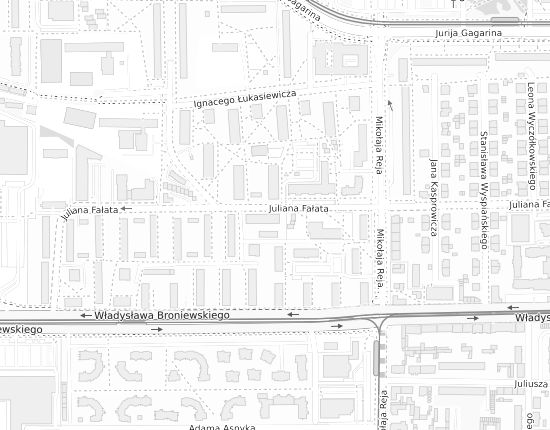 Mapa z adresem organizacji