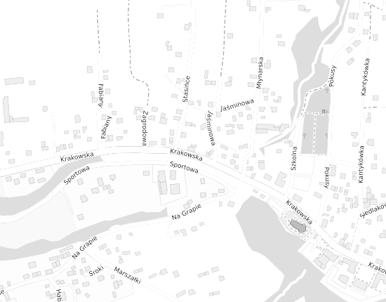 Mapa z adresem organizacji