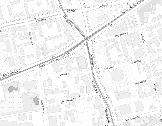 Mapa z adresem organizacji