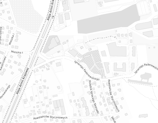 Mapa z adresem organizacji