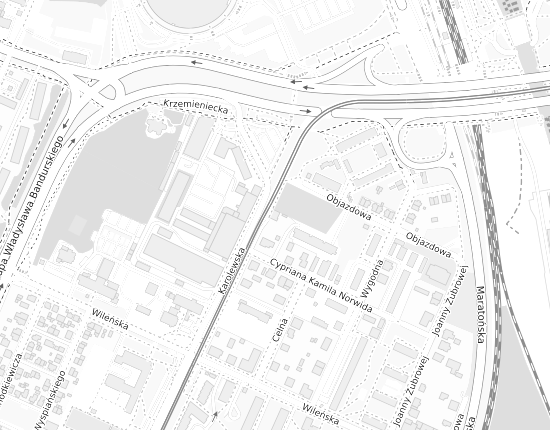 Mapa z adresem organizacji