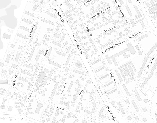 Mapa z adresem organizacji