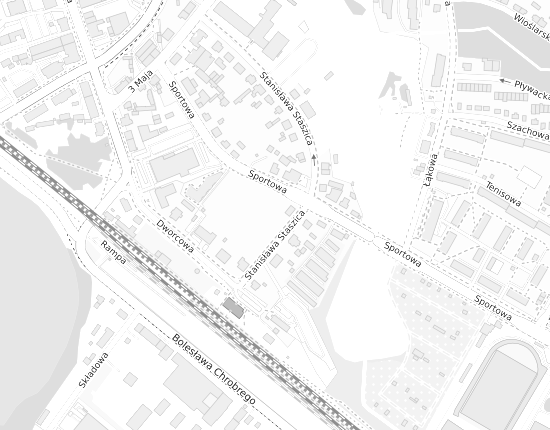 Mapa z adresem organizacji