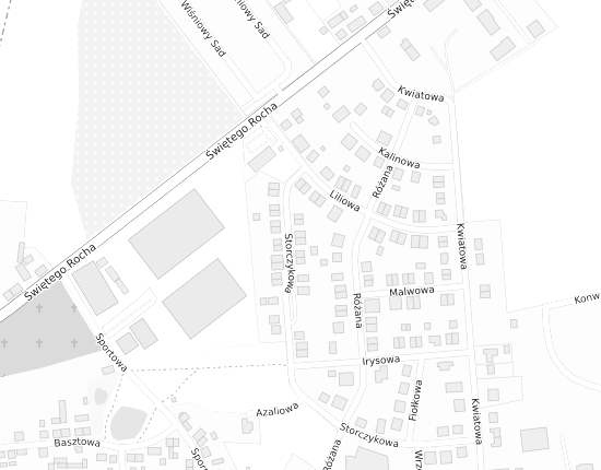 Mapa z adresem organizacji