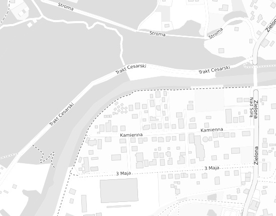 Mapa z adresem organizacji