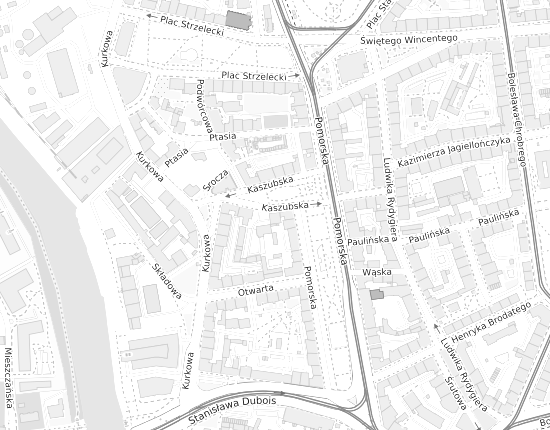 Mapa z adresem organizacji