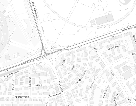 Mapa z adresem organizacji