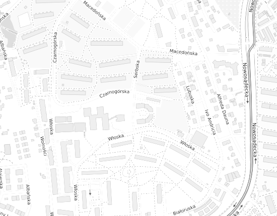 Mapa z adresem organizacji