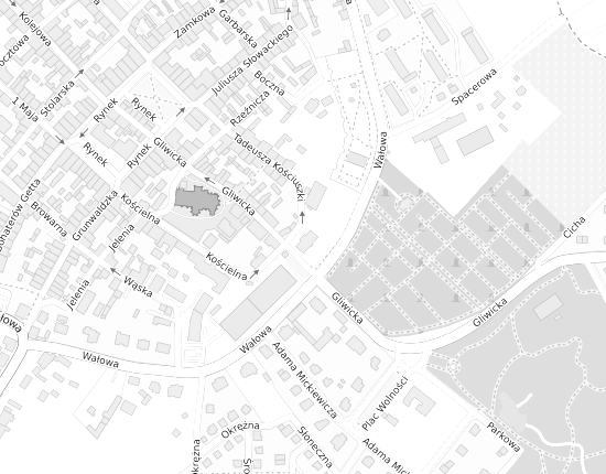 Mapa z adresem organizacji