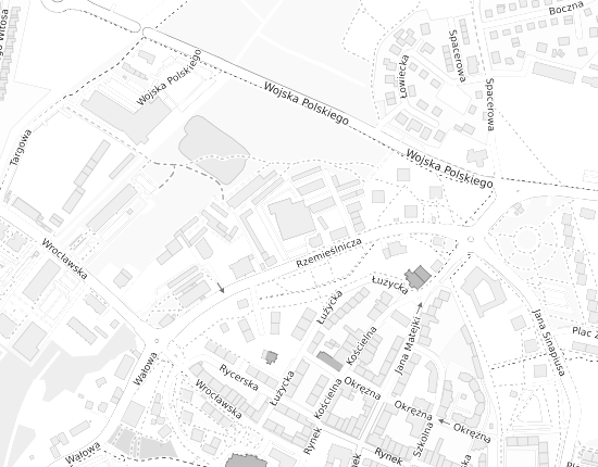 Mapa z adresem organizacji